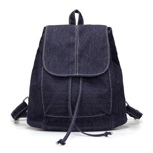 Zaino <span class=keywords><strong>Mini</strong></span> in Denim Blu Personalizzato per Donna, Vendita all'Ingrosso - Product Image 2