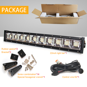 Tự động Hệ Thống Chiếu Sáng 22 Inch 100W Màu Sắc Thay Đổi 9613BS Hàng Duy Nhất Xe Led Thanh Ánh Sáng - Product Image 5