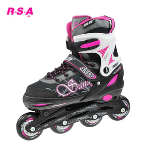 High Quality 2 in 1 4 PU Inline <strong>Roller</strong> Skates Outdoor Freestyle Skate Shoes <strong>Roller</strong> <strong>blades</strong> for Kids - Product Image 3