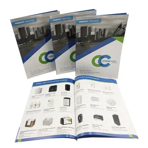 Custom Soft Cover Book Printing Wholesale Magazine Catalogus Printing Service