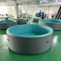 Piscine gonflable InflaToGo Large DWF PVC 3*1.2m 15cm d'épaisseur Garantie 2 ans Portable Installation facile Terrasse