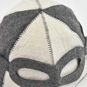 Chapeau <span class=keywords><strong>de</strong></span> sauna en feutre <span class=keywords><strong>de</strong></span> laine <span class=keywords><strong>de</strong></span> style aviateur, <span class=keywords><strong>bonnet</strong></span> <span class=keywords><strong>de</strong></span> <span class=keywords><strong>bain</strong></span> à vapeur thermique, design pilote <span class=keywords><strong>vintage</strong></span>, accessoires <span class=keywords><strong>de</strong></span> sauna confortables et chauds OEM - Product Image 6