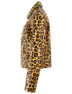 Chaqueta de Mujer Personalizada 100% Cuero Genuino de Leopardo Nappa, Construcción Totalmente en Cuero, Ajuste Moderno, Marca Privada OEM/ODM al por Mayor - Product Image 3
