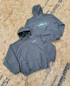 Спортивная нейлоновая толстовка с длинным рукавом TKA: светоотражающие полосы, легкий вес, водонепроницаемый дизайн, для бега и повседневной носки - Product Image 6