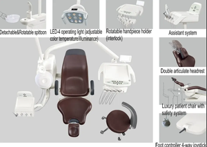 AMAIN Original <strong>Suntem</strong> ST-d307 <strong>Dental</strong> <strong>Unit</strong> <strong>Dental</strong> Chair Price With CE Certificate - Product Image 4
