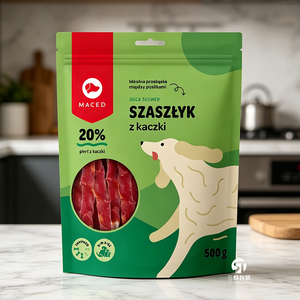 Factory Custom Pet Food Packaging Bag Stand Up Zipper Pouch with Clear <b>Window</b> Digital Printed Pouch - Product Image 4