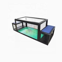 Machine de football sous table pour jouer à football assis, jeux sportifs, jeux interactifs, jeux événementiels, accessoires pour événements de carnaval