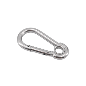 Stokta yüksek kalite DIN5299 paslanmaz çelik armut şeklinde toka göz M4 M5 M6 M8 ile göz karabina kanca ile 304316 - Product Image 1