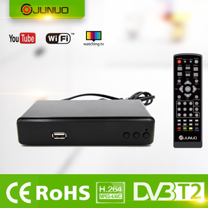 JUNUO más vendido barato decodificadores <span class=keywords><strong>TDT</strong></span> DVB-T2 <span class=keywords><strong>Decodificador</strong></span> digital Colombia - Product Image 5