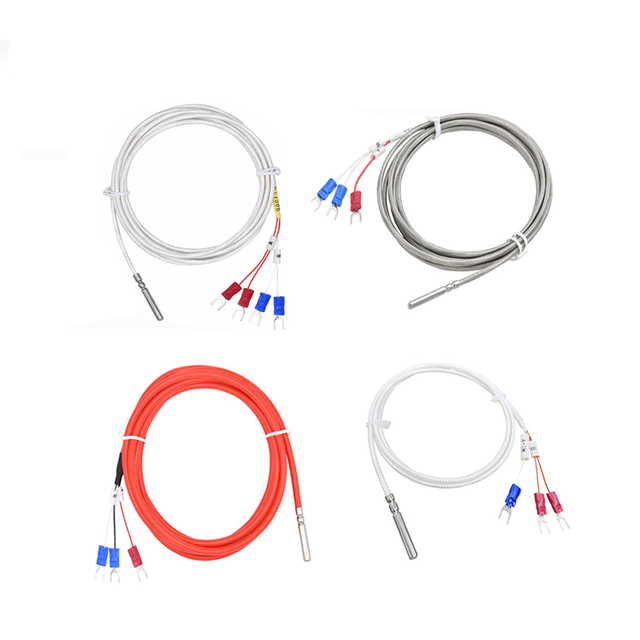 China Supplier 3 Wire 4 Wire Industrial Pt1000 Pt100 Rtd Temperature Thermocouple Sensor