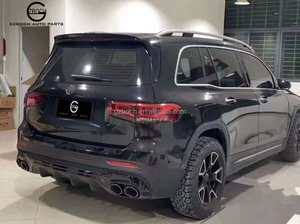 Accesorios para automóviles para Mercedes Benz <span class=keywords><strong>GLB</strong></span> X247 actualización GLB35 AMG kit de carrocería conjunto de parachoques delantero puntas de difusor trasero - Product Image 6