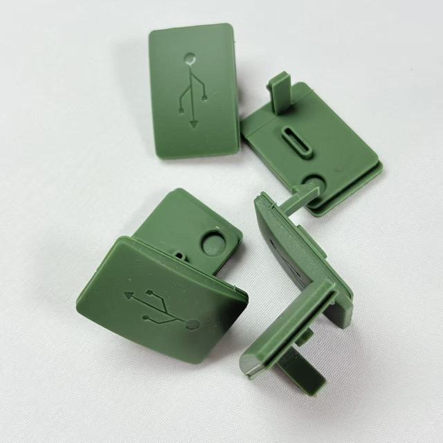Custom Molded USB Port Silicone Plug, Dust Proof Water Resistant Charger Connector Cover, OEM Service