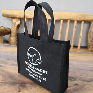 Custom Made Ultrasonic Non-Woven Fabric Shoe Bag Dustproof Moisture-Proof Recyclable PP Lamination Storage Shopping Bag - Product Image 4