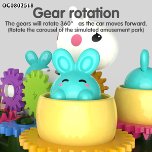 Mainan Anak Desain Baru Kendaraan Inersia Transparan Tahan Jatuh Bus Lucu Mini Mobil Mainan Hadiah Ulang Tahun Anak - Product Image 6