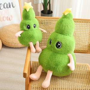 Bán Buôn Tùy Chỉnh Dễ Thương Phim Hoạt Hình Giáng Sinh Cây Bông Gối Mềm Sofa Đệm Và Giáng Sinh Trang Trí Món Quà Hoàn Hảo Đồ Chơi Sang Trọng - Product Image 4