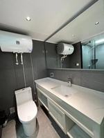 28 38 metrekare modüler prefabrik OEM Airship Pod prefabrik tatil otel Showroom uzay kapsül evi