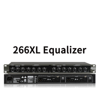 Compresseur professionnel 266XL/166XL à double canal, optimiseur de précision pour système audio DJ et équipement de sonorisation