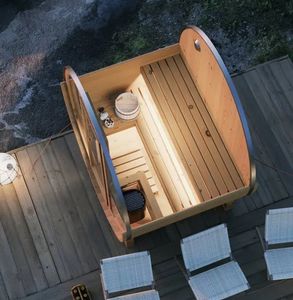 <span class=keywords><strong>4</strong></span> человека, уличная кедровая бочка, куб, сауна, сауна, комната с обогревателем - Product Image 5