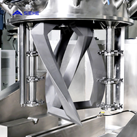 Agitateurs à vide pour composites dentaires, dispersants, résine vitreuse, machine de mélange et de dispersion 800L, mélangeur planétaire double