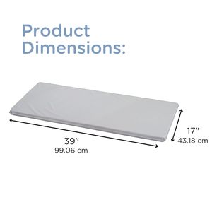 Cambiador de Pañales Impermeable de Material PU, Color Blanco Sólido, Cubierta para Cambiador de Bebé Recién Nacido - Product Image 5