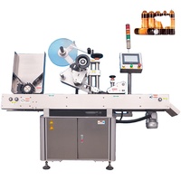 Machine d'étiquetage automatique à grande vitesse pour flacons en verre de 5 ml et 10 ml, applicateur horizontal pour tubes et ampoules