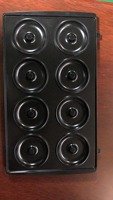 Gaufrier à œufs et noix électrique 6 en 1 750w 110/220v, presse antiadhésive, Panini Sandwich, petit déjeuner, Grill