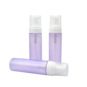 투명 30ml 50ml 100ml 250ml 거품 펌프 병 hdpe 얼굴 거품 무스 병 Pet 화장품 플라스틱 거품 비누 병