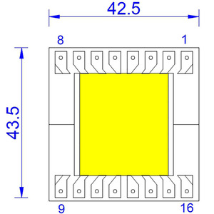 Biến Tần Điện Tử <span class=keywords><strong>EC40</strong></span> EC42 Biến Áp Tần Số Cao - Product Image 5
