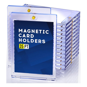 Protège-cartes magnétique 35PT en plastique rigide anti-lumière bleue pour Yu-Gi-Oh! Porte-cartes de collection Star Cards - Product Image 1