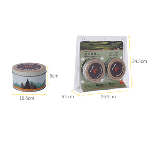 Velas Aromáticas para Exteriores, sin Perfume, para Acampar, Calentar, en Lata, Portátiles, de Cera de Soja - Product Image 5