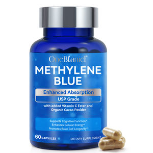 OneBtanicl USP grado vegano integratore alimentare potenziato assorbimento metilen capsule blu per il supporto energetico della salute cellulare - Product Image 1