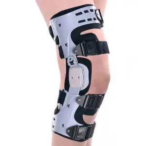 최고의 품질 강한 조정 정형 외과 교정기 OA 용 의료 무릎 보조기 골관절염 무릎 지지대