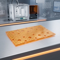 Film chauffant flexible automatique gravé en polyimide (PI) avec moteur pour plateau chauffant d'imprimante 3D