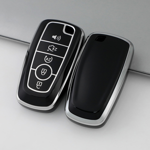 Étui de protection pour clé de voiture en TPU souple de qualité supérieure pour <span class=keywords><strong>Ford</strong></span> F150 F250 F350 EXPLORER Mustang Porte-clé<span class=keywords><strong>s</strong></span> Porte-clé<span class=keywords><strong>s</strong></span> Sac Direct usine - Product Image 1