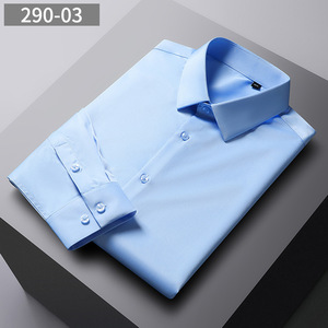 OEM/ODM Camisas Veraniegas Hombre <span class=keywords><strong>Manga</strong></span> Corta <span class=keywords><strong>2023</strong></span> nouveauté vente en gros chemise de robe d'affaires anti-rides à simple boutonnage - Product Image 6