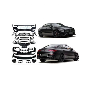 <span class=keywords><strong>Cla</strong></span> W118 <span class=keywords><strong>2019</strong></span> + amélioré Cla45 <span class=keywords><strong>Amg</strong></span> grilles de pare-chocs avant et arrière diffuseur déflecteur arrière kit de voiture pour <span class=keywords><strong>mercedes</strong></span>-benz - Product Image 1