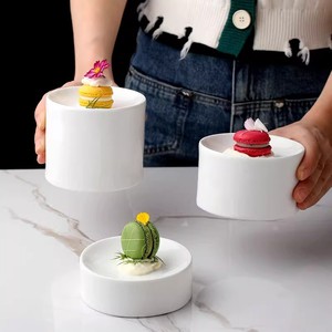 จานซูชิเซรามิกจานวางอาหารเรียกน้ำย่อยสลัดผลไม้ถาดวางคุกกี้ซาชิมิถาดเสิร์ฟของหวานบนโต๊ะอาหารในร้านอาหาร - Product Image 4