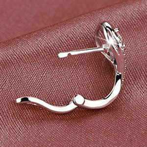 Orecchini a Forma di Nota Musicale, Stile Coreano, Moda Minimalista Chic, Versatili per Uso Quotidiano, Gioielli Statement - Product Image 3
