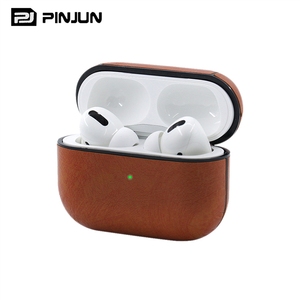 Funda de piel sintética para <span class=keywords><strong>airpods</strong></span> pro 3 gen, funda protectora para auriculares <span class=keywords><strong>iphone</strong></span> xs xr xs max <span class=keywords><strong>11</strong></span> 12 13 14 pro max - Product Image 1