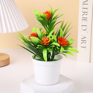 Ensemble de 6 plantes artificielles en pot, style bonsaï, pour décoration créative transfrontalière - Product Image 2