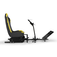 Simulateur de conduite automobile pliable personnalisé Machine de jeu de course ergonomique pour PC/Playstation/Logitech/Thrustmaster