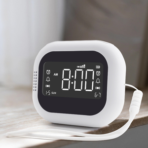 Wireless Vibrating Bed Shaker Alarm <strong>Clock</strong> Battery-Powered Hearing Impaired <strong>Clock</strong> with Time <strong>Sync</strong> Feature - Product Image 5