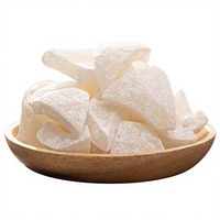 Tranches de noix de coco confites séchées par congélation de qualité supérieure (morceaux de chair de noix de coco) 100% naturelles sans additifs