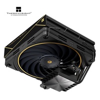 Thermalright AXP120-X77R Noir Top Down CPU Cooler 6 tuyaux de chaleur 120mm Slim PWM Fan pour HTPC Compact PC