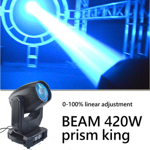 Luz Móvil Profesional para Escenario de 680W con Pantalla Táctil LCD, <span class=keywords><strong>6</strong></span> Prismas, Efecto 3D, DMX, Iluminación para DJ, Conciertos, Fiestas, Bodas y Escenarios - Product Image 1