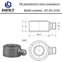 Capteur de force piézoélectrique haute précision PE Transducteur Transmetteur Mesure de la force d'impact dynamique et quasi-statique Surveillance