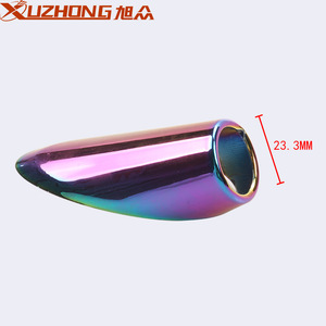 Antenne de voiture Xuzhong 83mm 91mm, couvercle d'antenne en métal type balle pour Dodge 2011-2017, installation par filetage - Product Image 2