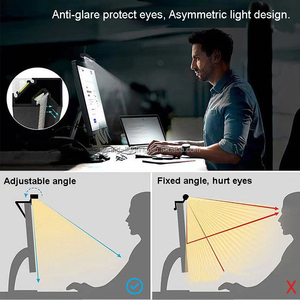 Музыкальная синхронизируемая USB WiFi <span class=keywords><strong>LED</strong></span>-лампа для монитора RGBIC, атмосферная подсветка для компьютера и игр, черная, защищающая глаза, настольная лампа для экрана - Product Image 5