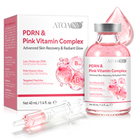 ATOANY PDRN Sérum Ampoule Complexe Vitaminique Rose Multi-Couches HA Hydratant Réparateur Cutané Distributeur Régional Exclusif