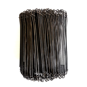 روابط سلكية مزدوجة الحلقة/روابط حقيبة صلب سوداء/سلك لتثبيت حديد التسليح/من العيينة - Product Image 4